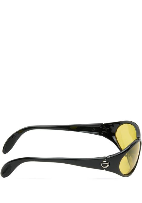 occhiali cycling donna neri COPERNI | COPSG06849BLKYLW