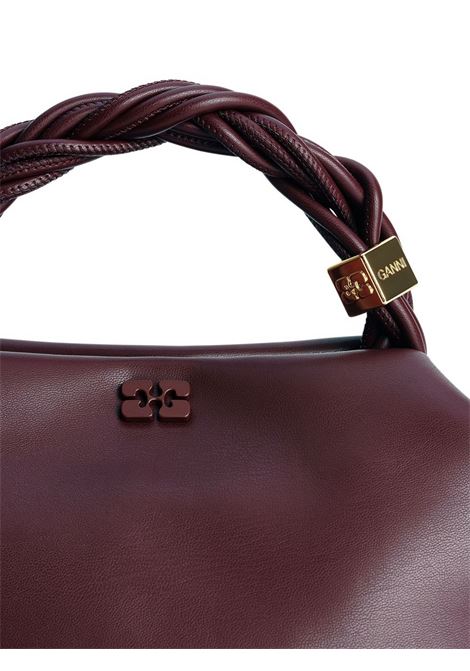 borsa ganni bou small donna borgogna GANNI | A5313436