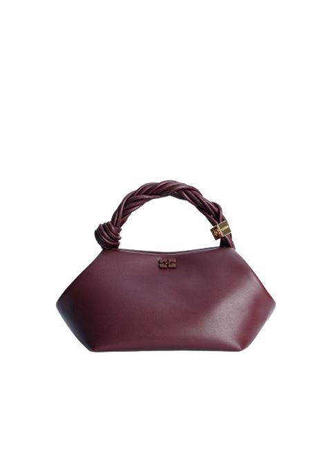borsa ganni bou small donna borgogna GANNI | A5313436