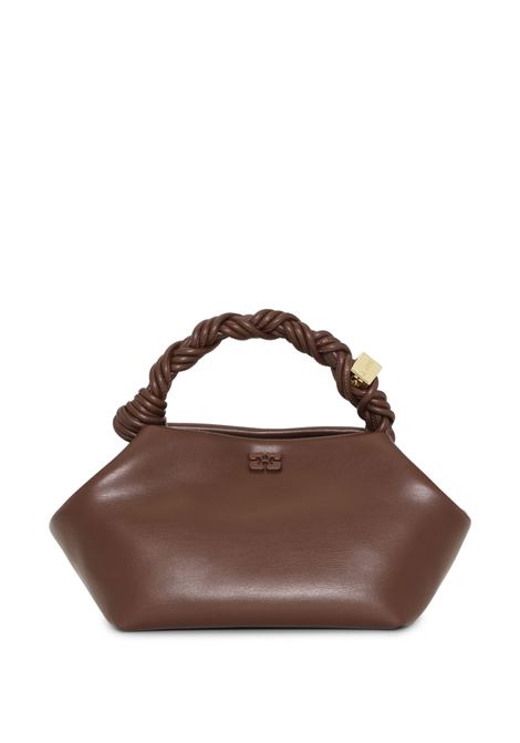 borsa ganni bou small donna cioccolato fondente GANNI | A5906890