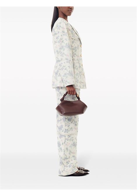 borsa ganni bou small donna cioccolato fondente GANNI | A5906890