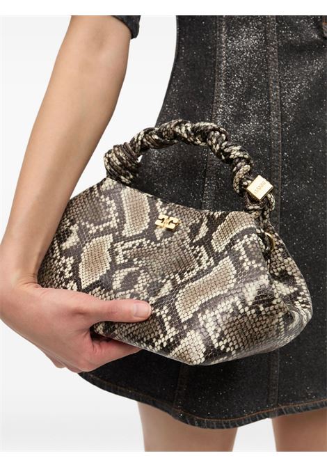 ganni bou bag small donna pitonata GANNI | A6758135