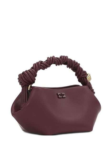 ganni bou bag mini donna borgogna GANNI | A6947436