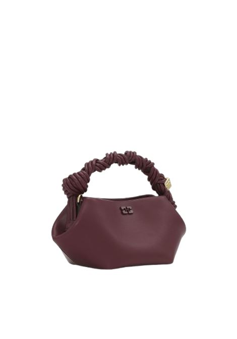 ganni bou bag mini donna borgogna GANNI | A6947436