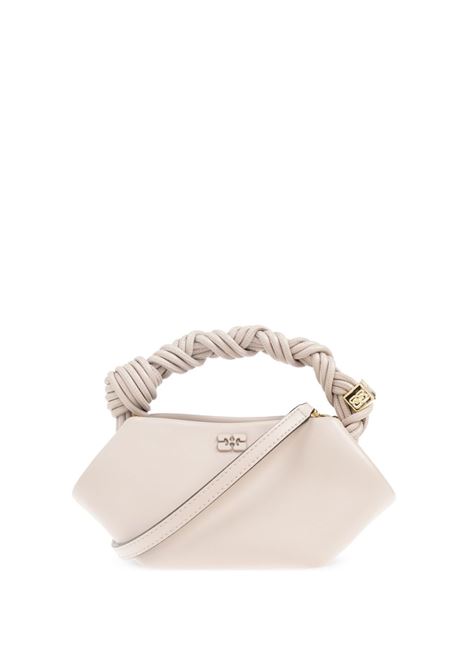 ganni bou bag mini grigio ostrica GANNI | A6949873