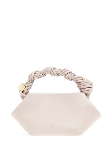 ganni bou bag mini grigio ostrica GANNI | A6949873