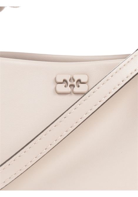 ganni bou bag mini grigio ostrica GANNI | A6949873