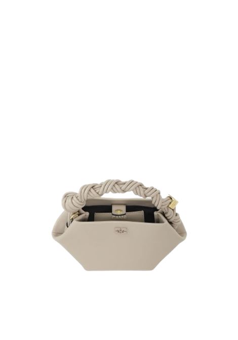ganni bou bag mini grigio ostrica GANNI | A6949873
