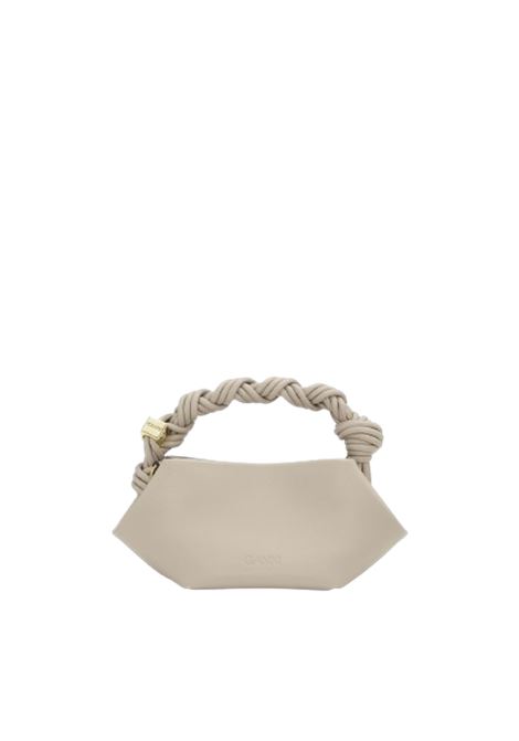 ganni bou bag mini grigio ostrica GANNI | A6949873