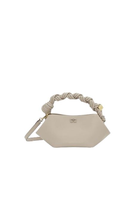 ganni bou bag mini grigio ostrica GANNI | A6949873