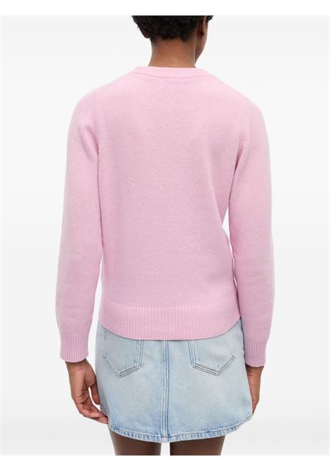 maglione poodle donna rosa GANNI | K2499868