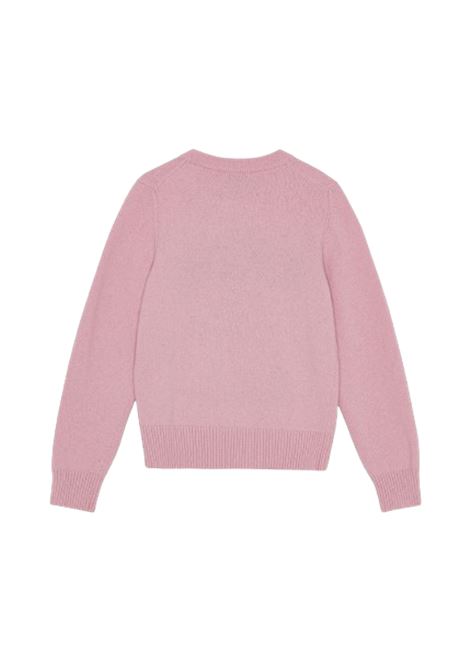 maglione poodle donna rosa GANNI | K2499868