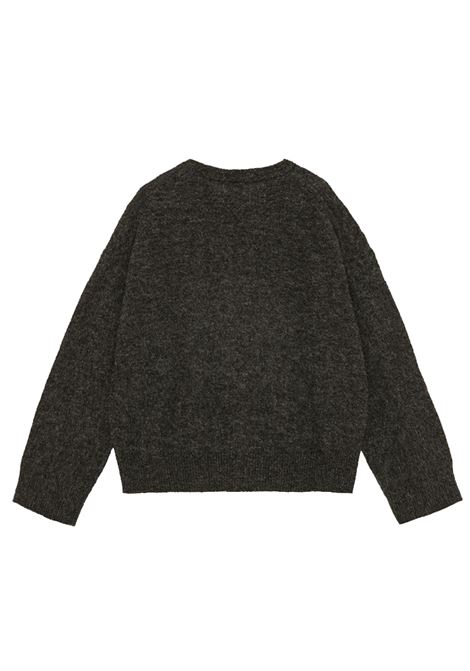 maglione banana graphic sweater donna grigio GANNI | K2516252