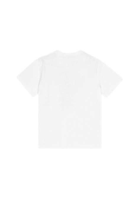 t-shirt leopard donna bianca GANNI | T4124943