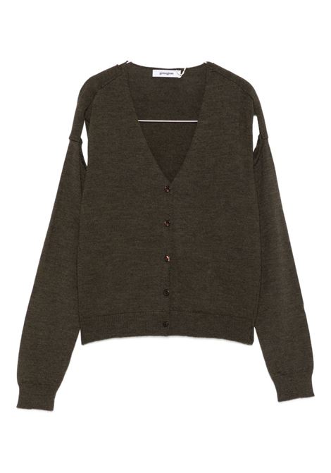cardigan coucou donna marrone GIMAGUAS | RWF251500239