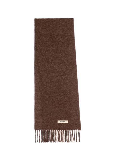 sciarpa l'echarpe carro unisex marrone JACQUEMUS | ACU00572BOT4032850