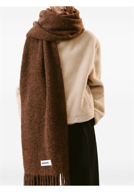 sciarpa l'echarpe carro unisex marrone JACQUEMUS | ACU00572BOT4032850