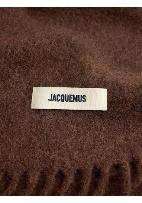 sciarpa l'echarpe carro unisex marrone JACQUEMUS | ACU00572BOT4032850