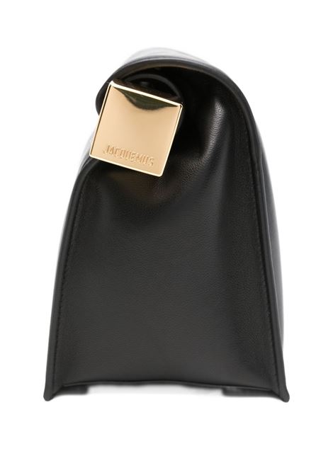 borsa la pochette rond carrè donna nera JACQUEMUS | BAW00356AC27L14990