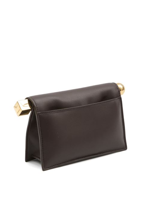 borsa le petit pochette rond carrè donna marrone JACQUEMUS | BAW00392AC27L14890
