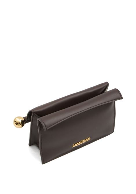 borsa le petit pochette rond carrè donna marrone JACQUEMUS | BAW00392AC27L14890