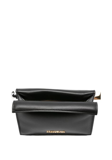 borsa le petit pochette rond carrè donna nera JACQUEMUS | BAW00392AC27L14990