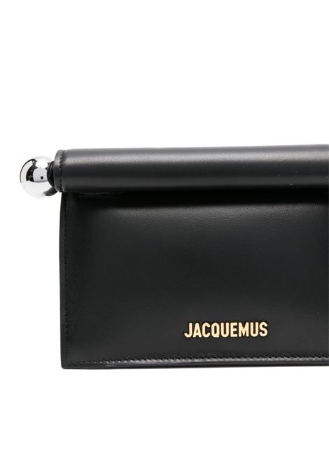 borsa le petit pochette rond carrè donna nera JACQUEMUS | BAW00392AC27L14990