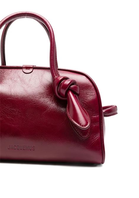 borsa le petit turismo donna borgogna JACQUEMUS | BAW00416AC20C01490