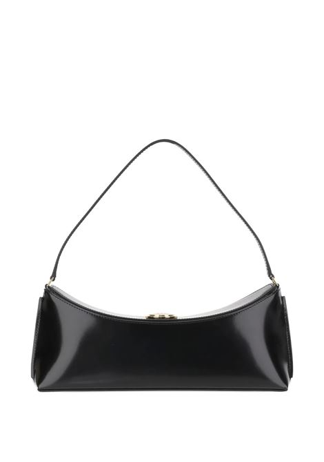 borsa la pochette ovalo donna nera JACQUEMUS | BAW00438AC18A01990