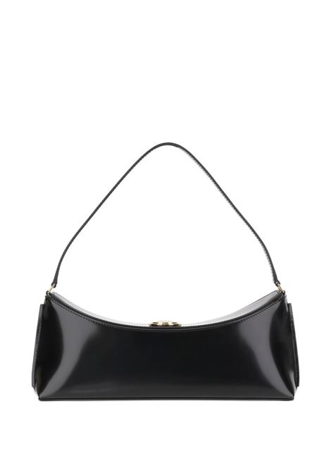 borsa la pochette ovalo donna nera JACQUEMUS | BAW00438AC18A01990
