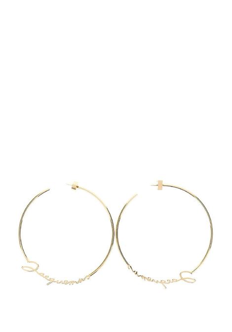 orecchini le creoles jacquemus donna oro JACQUEMUS | JWW00328AOT4005280