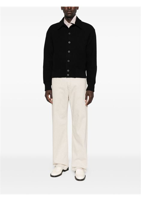 giacca le bomber feltro uomo nero JACQUEMUS | OUM00107BW00429990