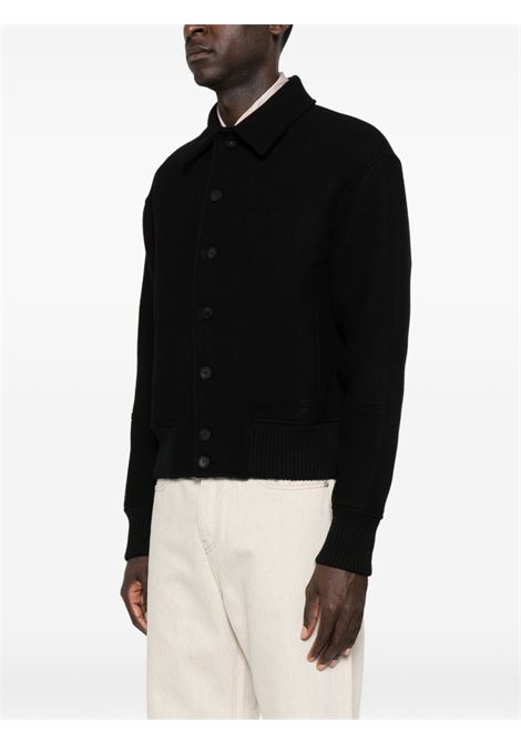 giacca le bomber feltro uomo nero JACQUEMUS | OUM00107BW00429990