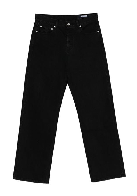 jeans le de-nimes droit uomo neri JACQUEMUS | PAM00028AD00039990