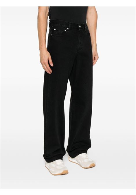 jeans le de-nimes droit uomo neri JACQUEMUS | PAM00028AD00039990