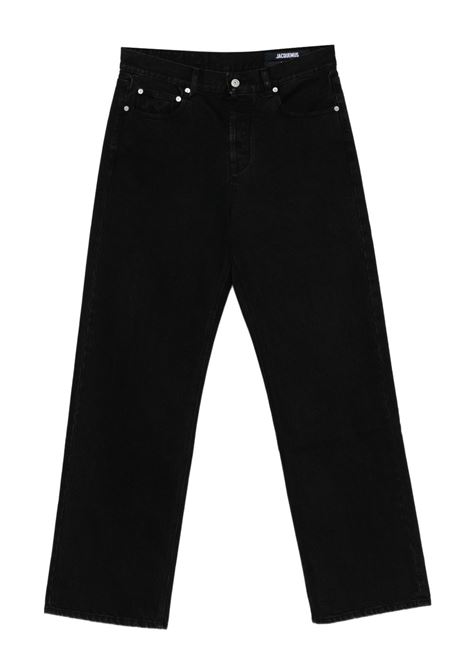 jeans le de-nimes droit uomo neri JACQUEMUS | PAM00028AD00039990