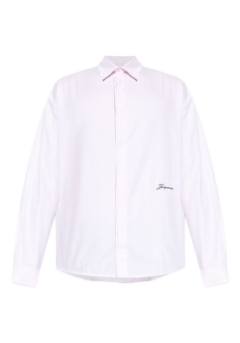 camicia simon uomo rosa chiaro JACQUEMUS | SHM00541AW00539410
