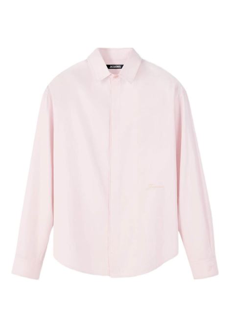 camicia simon uomo rosa chiaro JACQUEMUS | SHM00541AW00539410