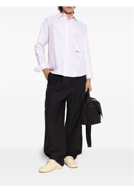 camicia simon uomo rosa chiaro JACQUEMUS | SHM00541AW00539410