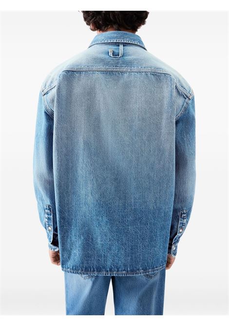 camicia de-nimes simon uomo blu JACQUEMUS | SHM00545AD0001733C