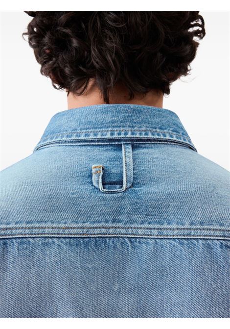 camicia de-nimes simon uomo blu JACQUEMUS | SHM00545AD0001733C