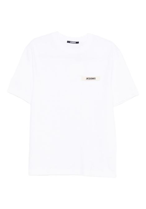 t-shirt le gros grain uomo bianca JACQUEMUS | TSM00133AJ00226100
