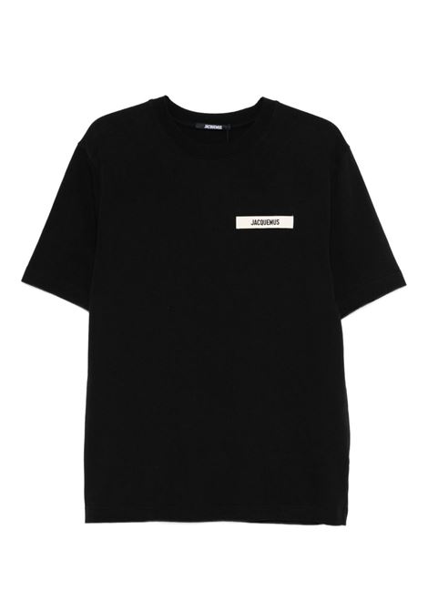 t-shirt le gros grain uomo nera JACQUEMUS | TSM00133AJ00226990