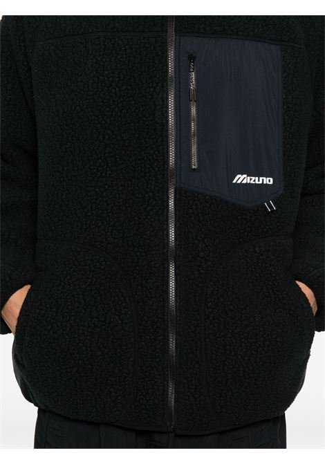 giacca reversibile polartec thermal uomo nera MIZUNO | B2GCB50109