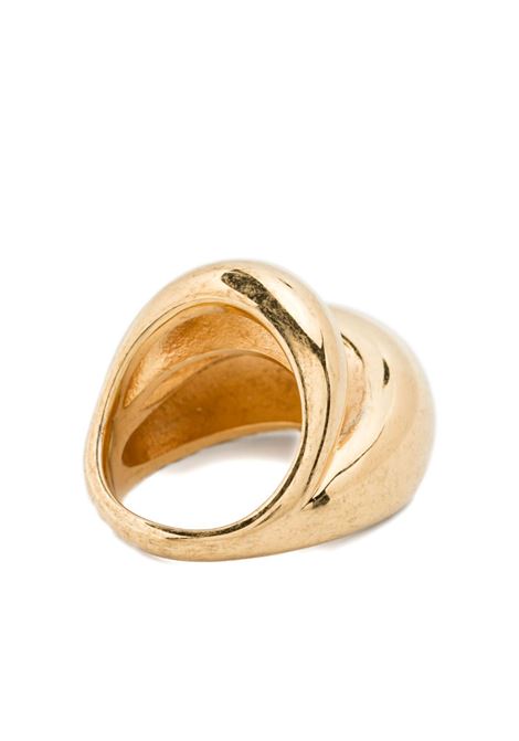 anello double blow up unisex argento PANCONESI | F25-FG003-SGOLD
