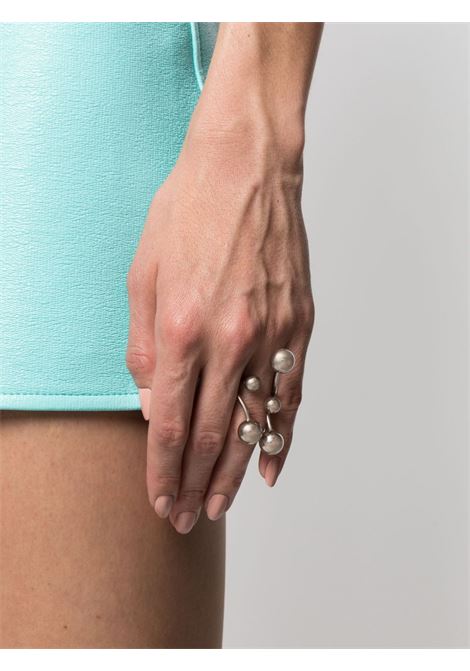 anello ritorto unisex argento PANCONESI | F25-FG009-SSILVER