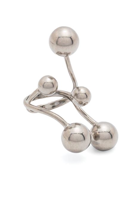 anello ritorto unisex argento PANCONESI | F25-FG009-SSILVER