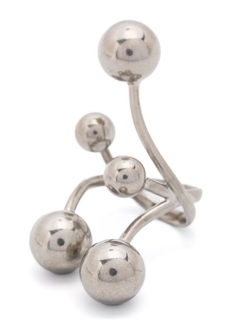 anello ritorto unisex argento PANCONESI | F25-FG009-SSILVER