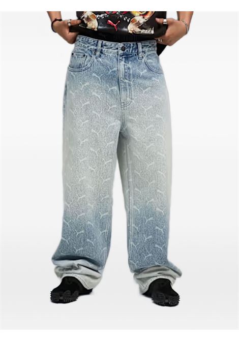 jeans laser monogram denim uomo blu PUMA | 63342801