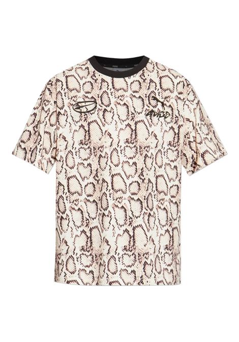 t-shirt snakeskin uomo avorio PUMA | 63523936